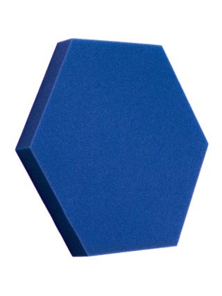 Samozhášavá pena Hexagon modrá 50x50cmx5cm akustická