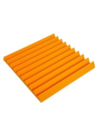 Akustický panel 50x50x5cm oranžový samozhášavý nehorľavý pena