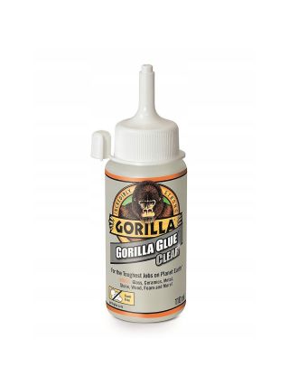 Bezfarebné lepidlo 110ml na drevo kov sklo super silné Gorilla Clear