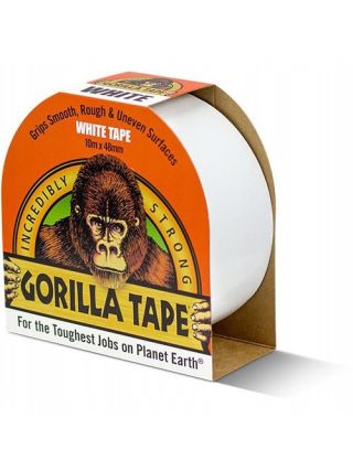 Lepiaca páska biela vodeodolná viacvrstvová 10m 48mm super silná Gorilla
