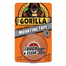 Oboustranná lepicí páska průhledná 1,52m 25mm Gorilla