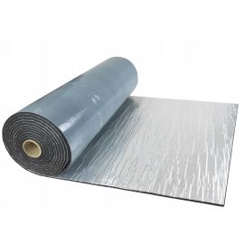 Selbstklebender wasserfester Schallschutzschaum 9mm 25x100cm Aluminiumgummi ISOLMAT M09SH